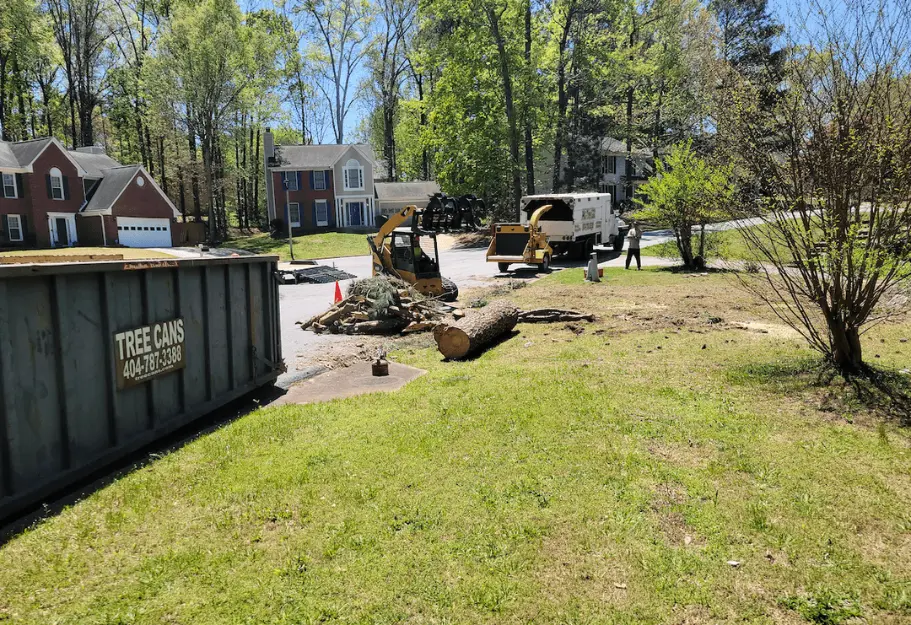 PAC-TREE tree removal estimate and pricing in Metro Atlanta